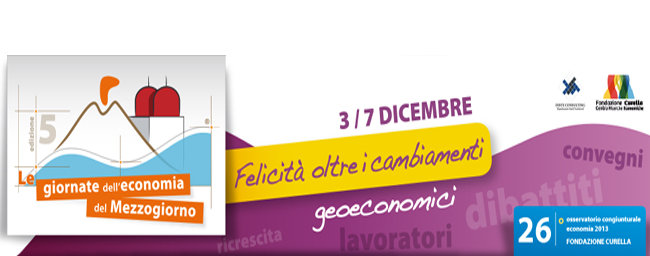 Locandina "Le giornate dell’economia del Mezzogiorno" 2012