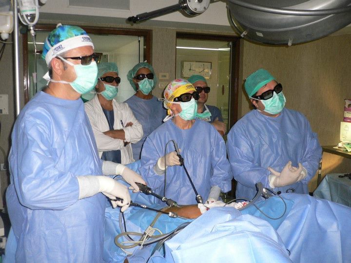 I medici in sala operatoria