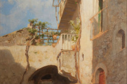 Palermo – Nelle sale di Palazzo Belvedere, al n. 76 di via Quintino Sella, è stata inaugurata alle ore 18 di venerdì 13 febbraio 2015 la mostra “Adagio senza tempo, dipinti dell’800 siciliano”, a cura di Paola Ardizzone e Gaetano Bordonaro. L’importanza della rassegna, che illustra trenta opere di Francesco Lojacono, Antonino Leto e Michele 
