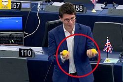 Strasburgo – “Dopo le arance marocchine e l’olio tunisino adesso vogliono rubarci anche i limoni. In Sicilia mancano all’appello 5.000 ettari di piante di limone che producevano ossigeno, reddito, ricchezza e posti di lavoro. Il Parlamento europeo è responsabile di questo ‘scippo’ perché ha votato accordi di libero scambio – come il Trattato Ue-Marocco – 
